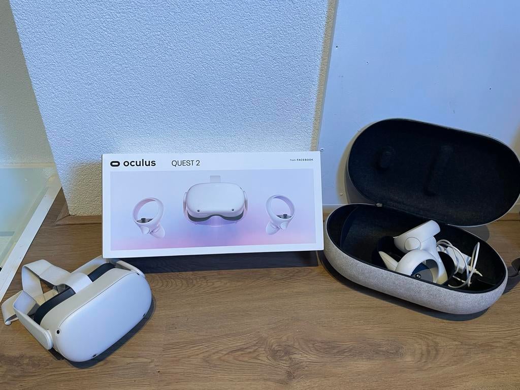Oculus Quest 2 - 256GB - Zo goed als nieuw, Spelcomputers en Games, Virtual Reality, Ophalen of Verzenden, Zo goed als nieuw, VR-bril