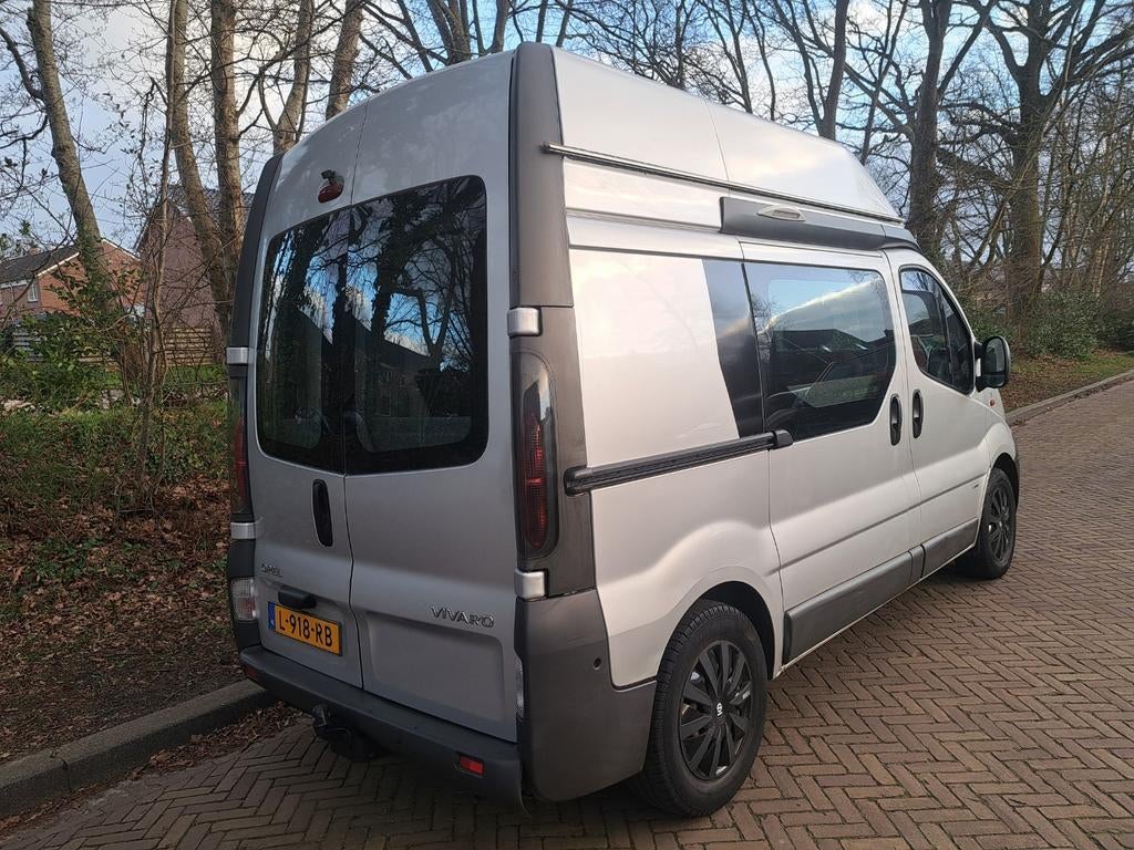 Opel Vivaro buscamper met stahoogte 5 zitplaatsen L1H2, Overige merken, Tot en met 2, Bedrijf, Koelkast