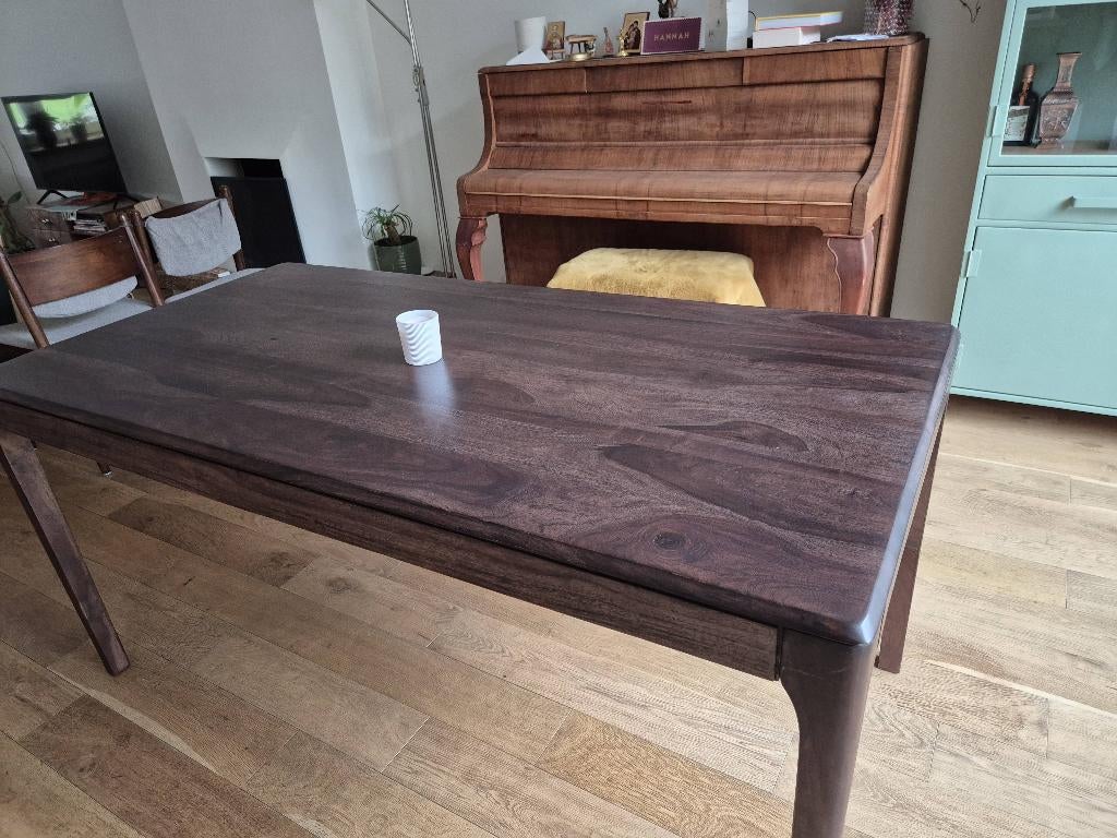 Kare design eettafel Brooklyn 160x80, Ophalen, 50 tot 100 cm, Zo goed als nieuw, 150 tot 200 cm