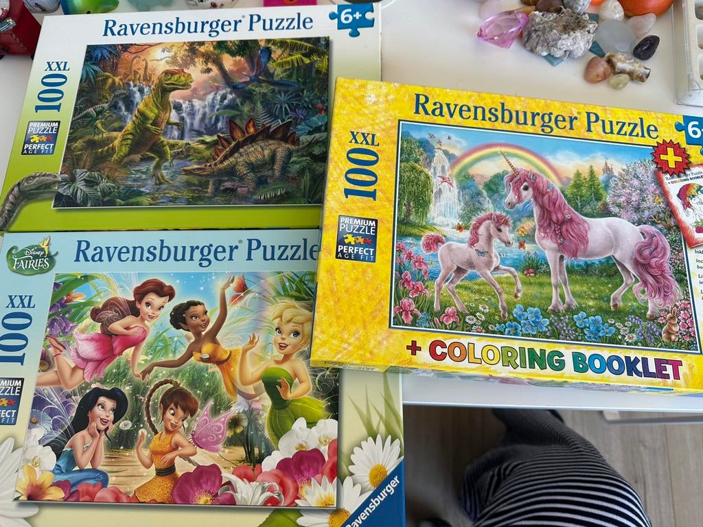 Ravensburger Puzzles 100 pieces, 6+, Ophalen of Verzenden, Minder dan 500 stukjes, Zo goed als nieuw