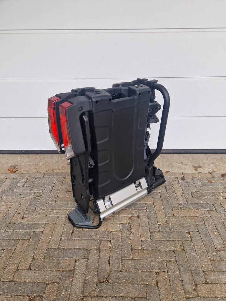 Thule Easyfold XT2 933 Black Edition voor 2 E- Bikes, Auto diversen, Fietsendragers, Ophalen, Elektrische fiets, Zo goed als nieuw