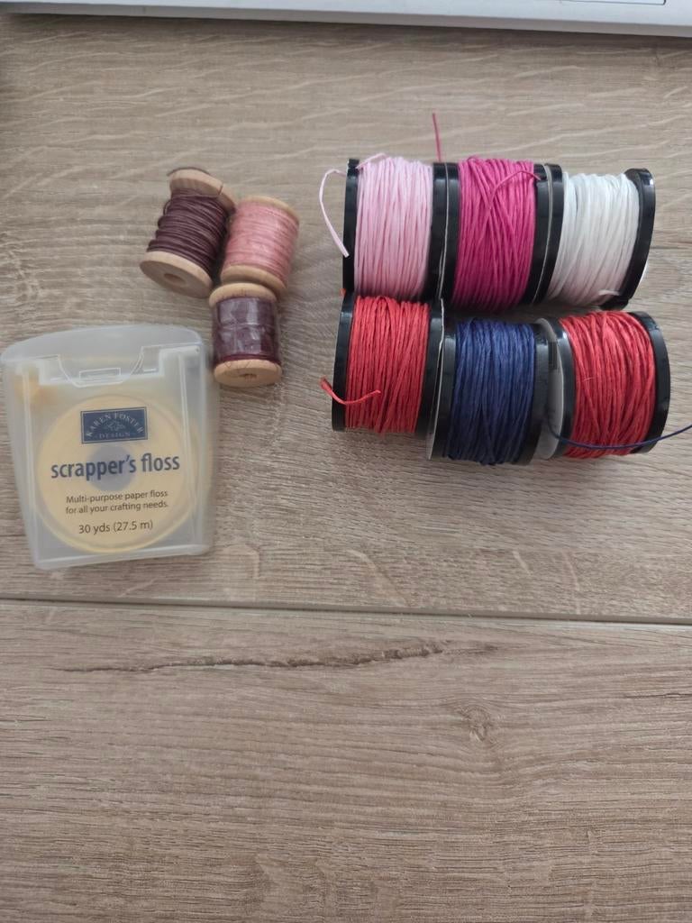 scrappersfloss diverse kleuren, Ophalen of Verzenden, Nieuw, Versiering of Embellishment