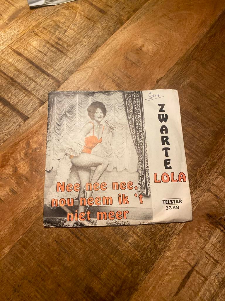Zwarte Lola - Nee nee nee, nou neem ik 't niet meer Single, Gebruikt, 7 inch, Single, Ophalen of Verzenden