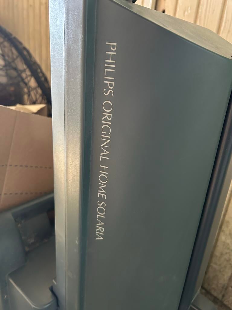 Philips Original Home Solaria Zonnebank, Witgoed en Apparatuur, Zonnebanken en Gezichtsbruiners, Ophalen, Gebruikt, Zonnebank enkelzijdig