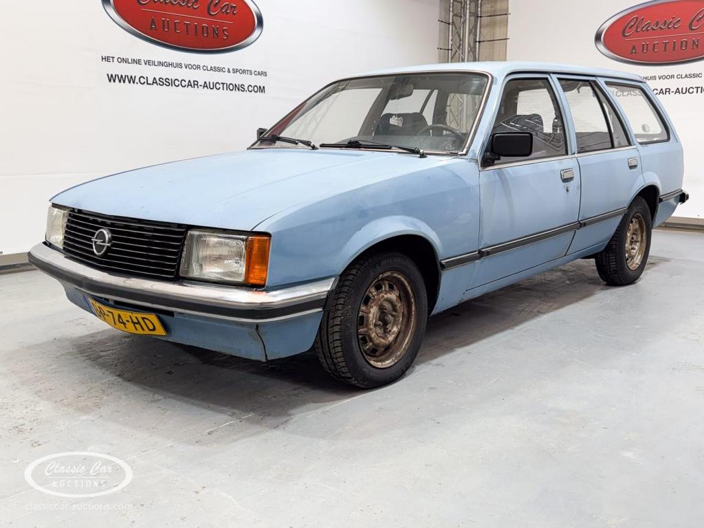 Opel REKORD Caravan  - ONLINE AUCTION, Blauw, Origineel Nederlands, 1979 cc, 90 pk