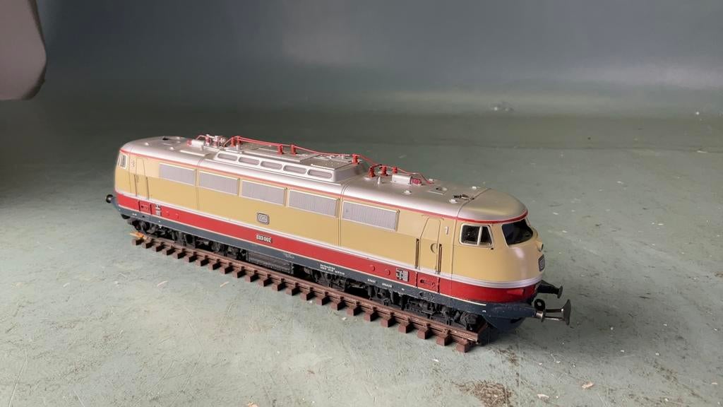 MARKLIN HAMO ho E loc E003 02 DB. OPKNAPPER., Wisselstroom, Locomotief, Ophalen of Verzenden, Zo goed als nieuw