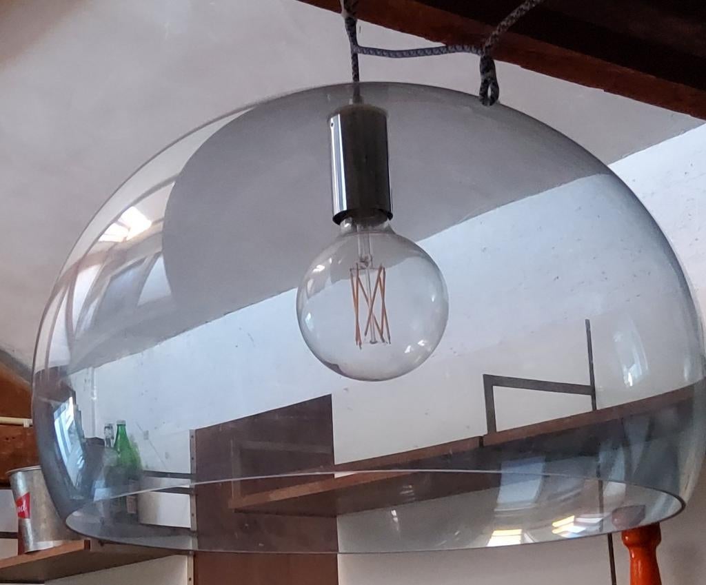 Vintage hanglamp Kartell FL/Y, Ophalen, Gebruikt, 50 tot 75 cm