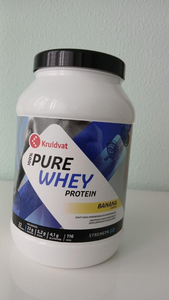 Pure whey protein banana, Ophalen, Nieuw