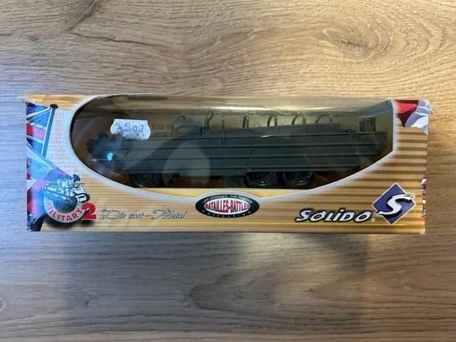 1:50 1/50 Diecast Solido GMC DUKW 3, Hobby en Vrije tijd, Modelauto's | 1:50, Zo goed als nieuw, Overige typen, Overige merken