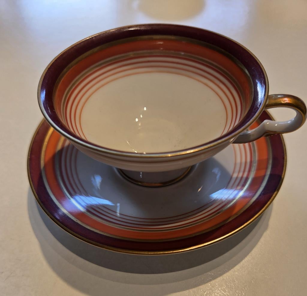 Kop en schotel Arzberg porselein, Ophalen of Verzenden