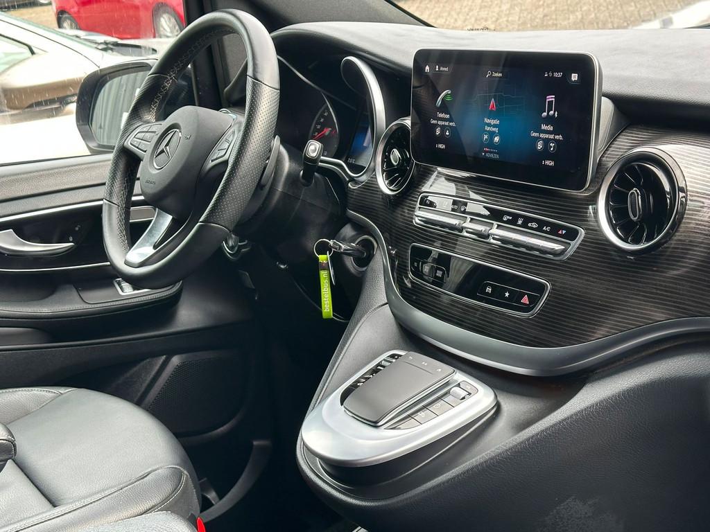 Mercedes-Benz EQV 300 L2 Business Solution Limited 90 kWh 7P, Automaat, Gebruikt, Overige carrosserieën, Zwart