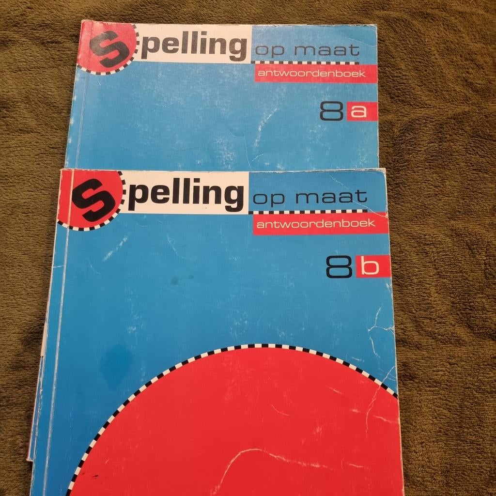 Groep 8 Spelling op maat antwoordenboek 8a en 8b, Ophalen of Verzenden, Gelezen