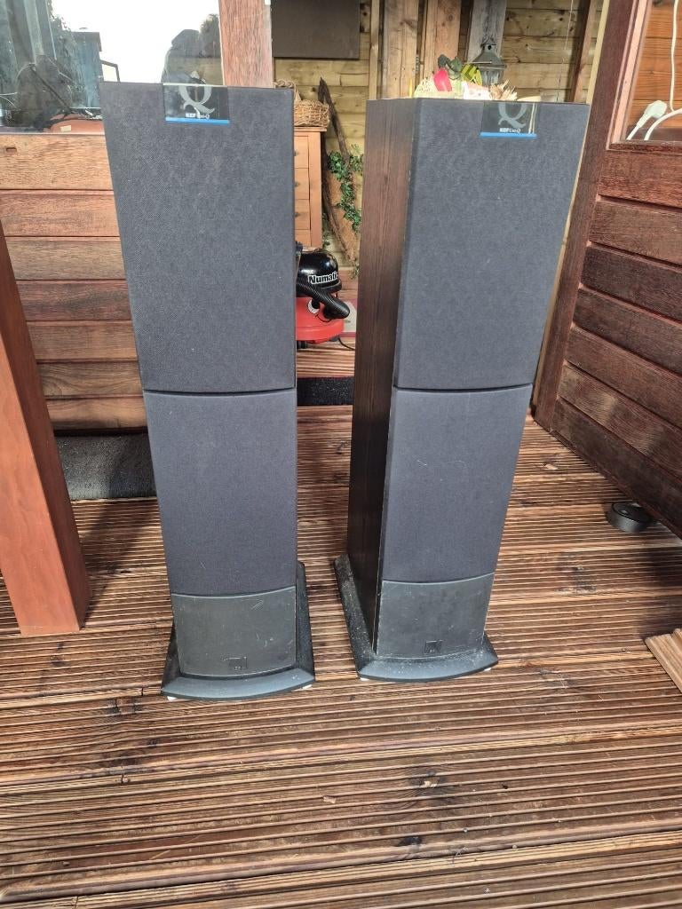 kef boxen luidsprekers, Gebruikt, 120 watt of meer, Front, Rear of Stereo speakers, Ophalen