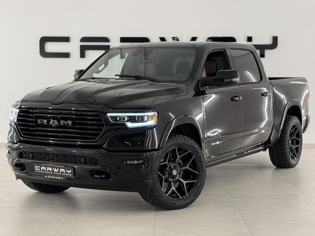 Dodge Ram 1500 5.7 V8 Longhorn Limited (bj 2024), Auto's, 5654 cc, 402 pk, Zwart, Vierwielaandrijving