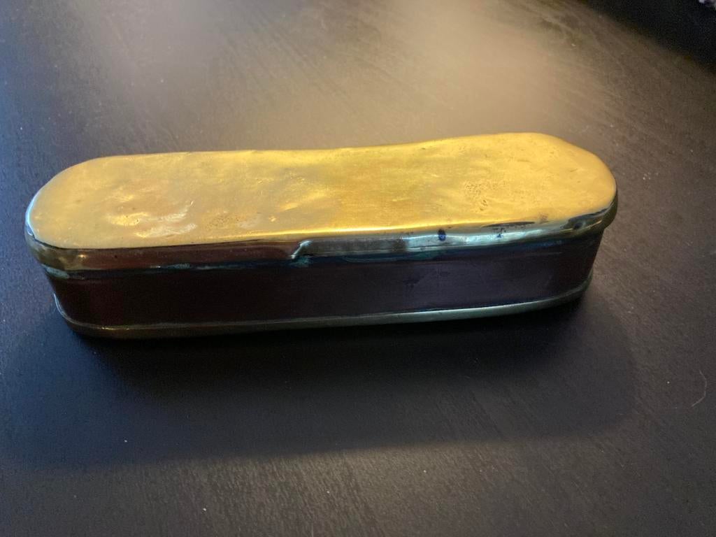 koperen blikje, Ophalen of Verzenden, Koper