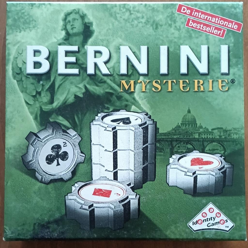 Bernini Mysterie Gezelschapsspel - Zo goed als nieuw!, Hobby en Vrije tijd, Gezelschapsspellen | Bordspellen, Zo goed als nieuw