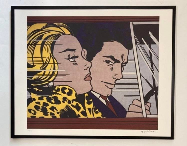 Roy Lichtenstein : lithografie met certificaat, Ophalen of Verzenden