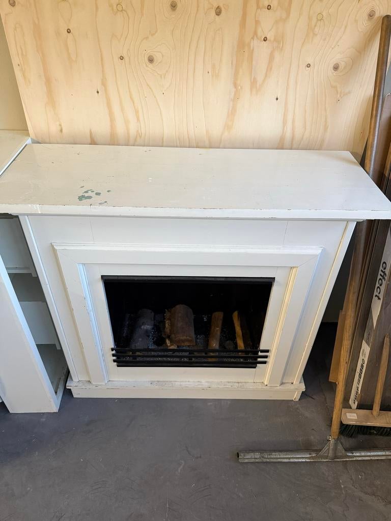 Sfeerhaard wit, Ophalen, Gebruikt, Vrijstaande haard, Overige soorten