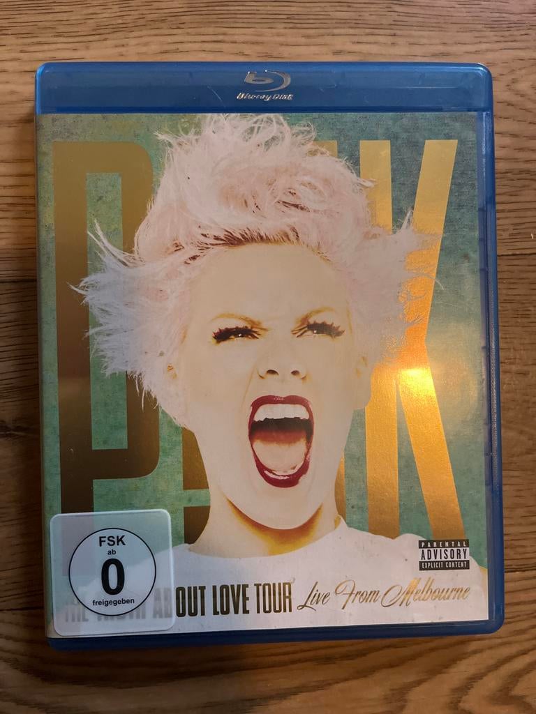 P!NK - The Truth About Love Tour: Live From Melbourne Blu-ra, Ophalen of Verzenden, Zo goed als nieuw, Muziek en Concerten