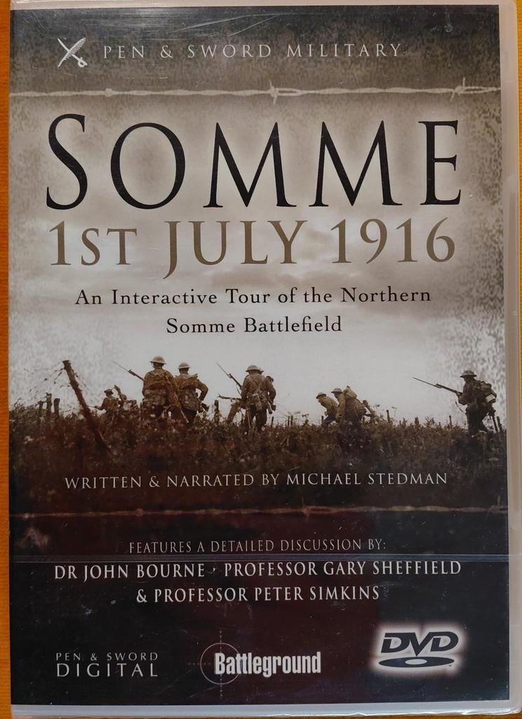 DVD Somme 1st July 1916 - Geseald, Ophalen of Verzenden