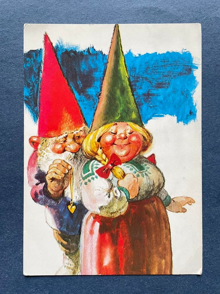 Kabouterliefde Rien Poortvliet, Ophalen of Verzenden, 1980 tot heden, Ongelopen, Overige thema's