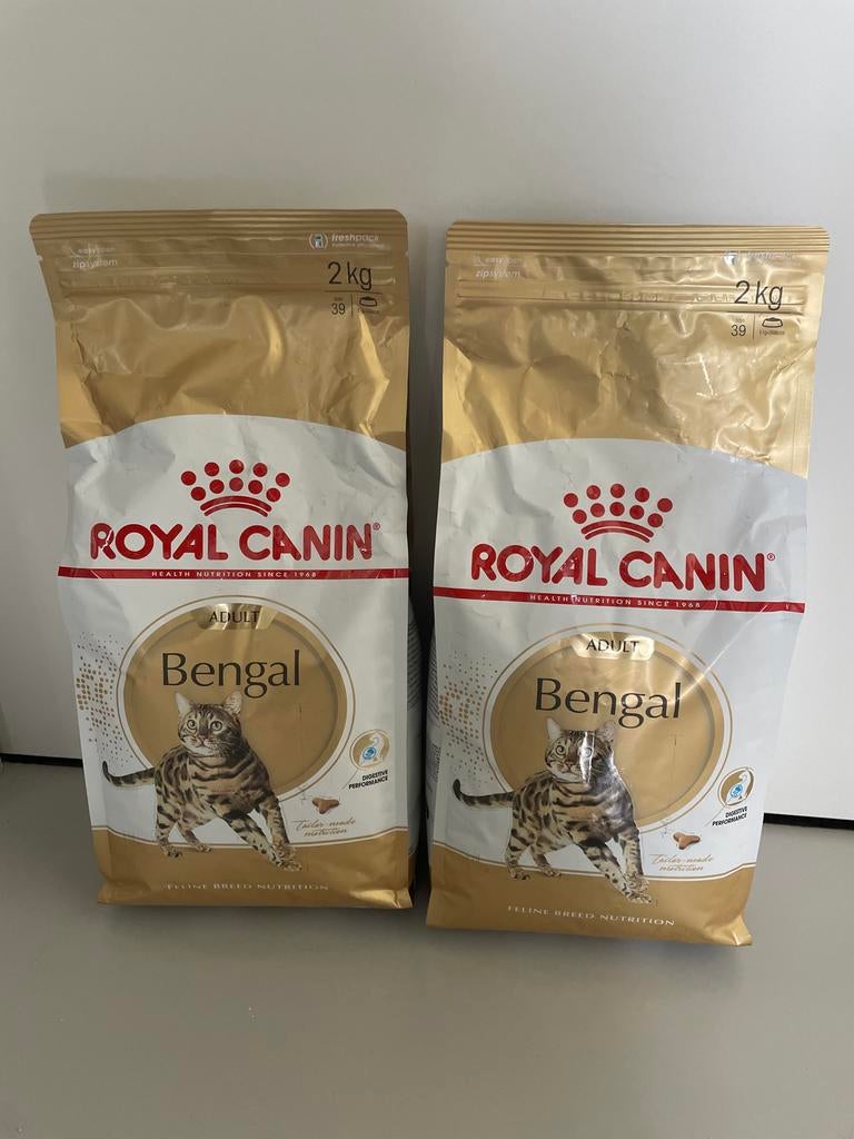 Royal Canin Bengal 2x 2 kg, Dieren en Toebehoren, Ophalen of Verzenden, Kat