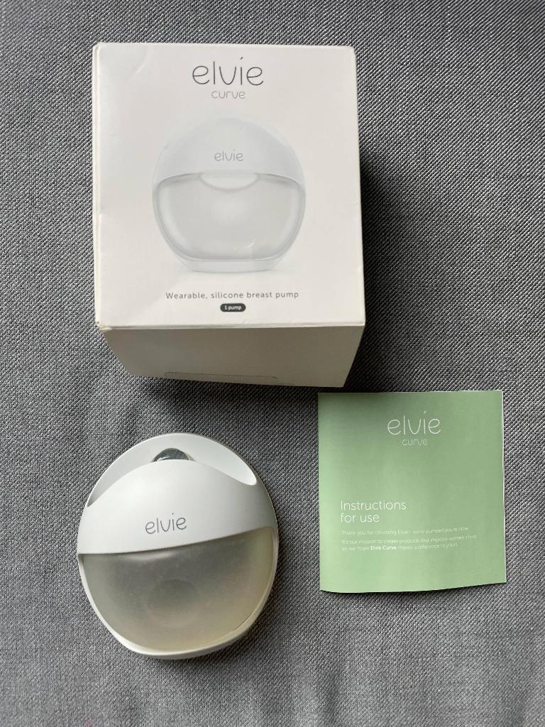 Elvie Curve Borstpomp, Kinderen en Baby's, Babyvoeding en Toebehoren, Ophalen of Verzenden, Zo goed als nieuw, Borstkolf