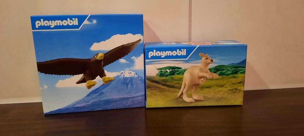 NIEUW - MAC Donalds - Playmobil roofvogel en kangoeroe, Kinderen en Baby's, Speelgoed | Playmobil, Ophalen of Verzenden, Nieuw