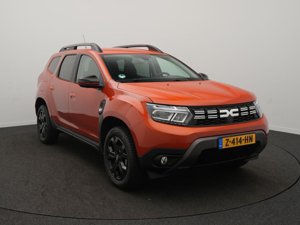 Dacia Duster TCe 150 EDC Extreme - RIJKLAARPRIJS - Automaat, 12 maanden, Leder en Stof, 1242 kg, SUV of Terreinwagen