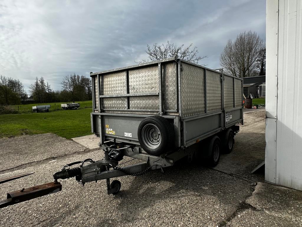 Ifor Williams TT3621 kipper, 360x196 3500kg, vol opties!, Ophalen, Gebruikt