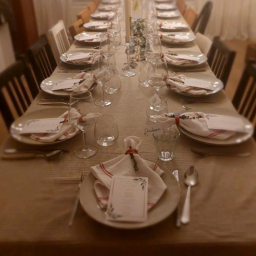 Servetten stof textiel 20 stuks vierkant, Ophalen of Verzenden, Zo goed als nieuw, Wit