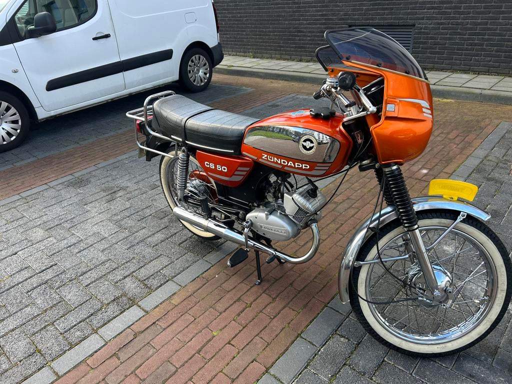 Zündapp CS50 1981 | Origineel | Zeer mooi | Kuip | Uniek, Maximaal 45 km/u, 50 cc, Ophalen, Overige merken