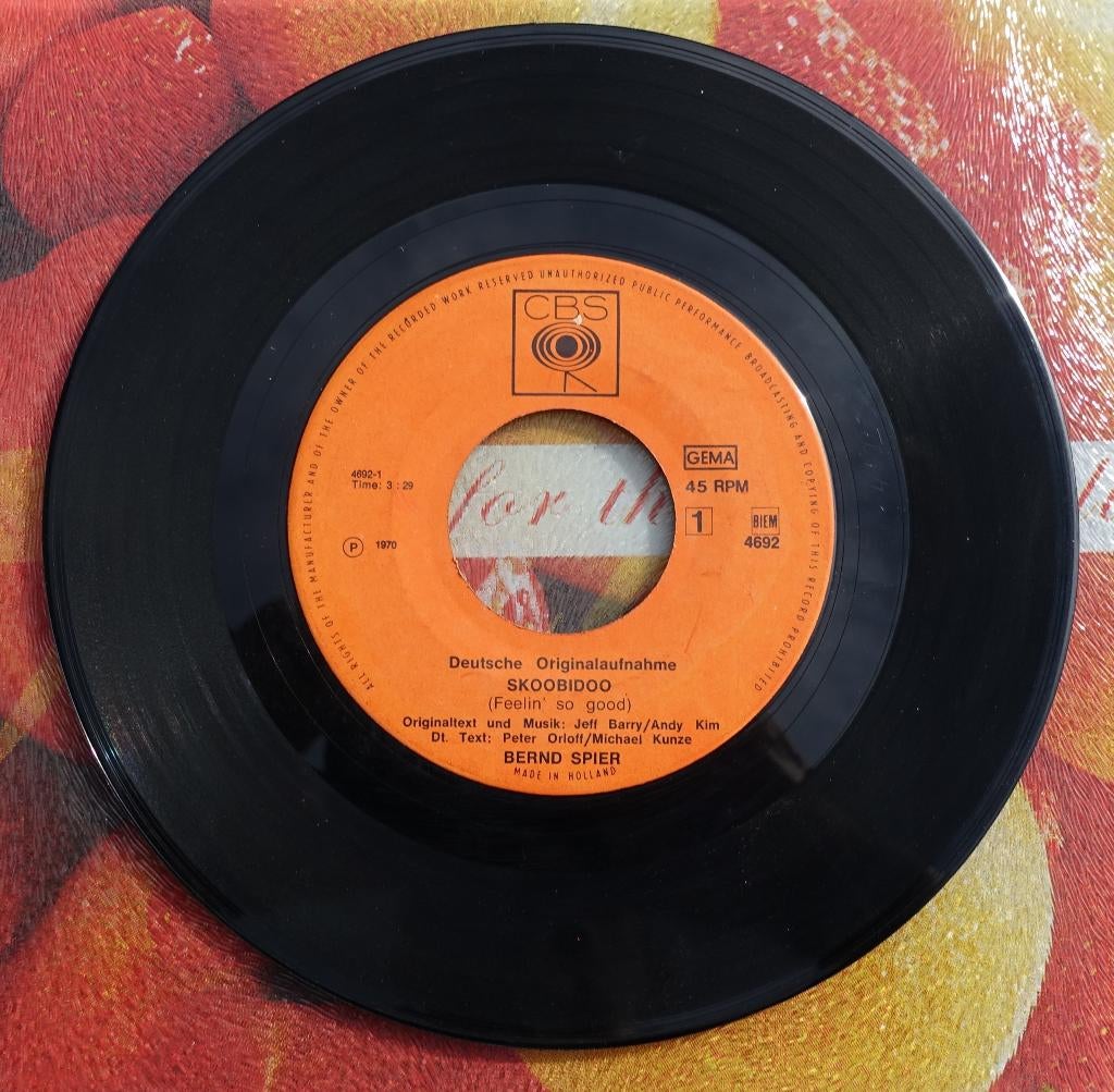 bernd spier - skoobidoo, Gebruikt, Overige genres, 7 inch, Single