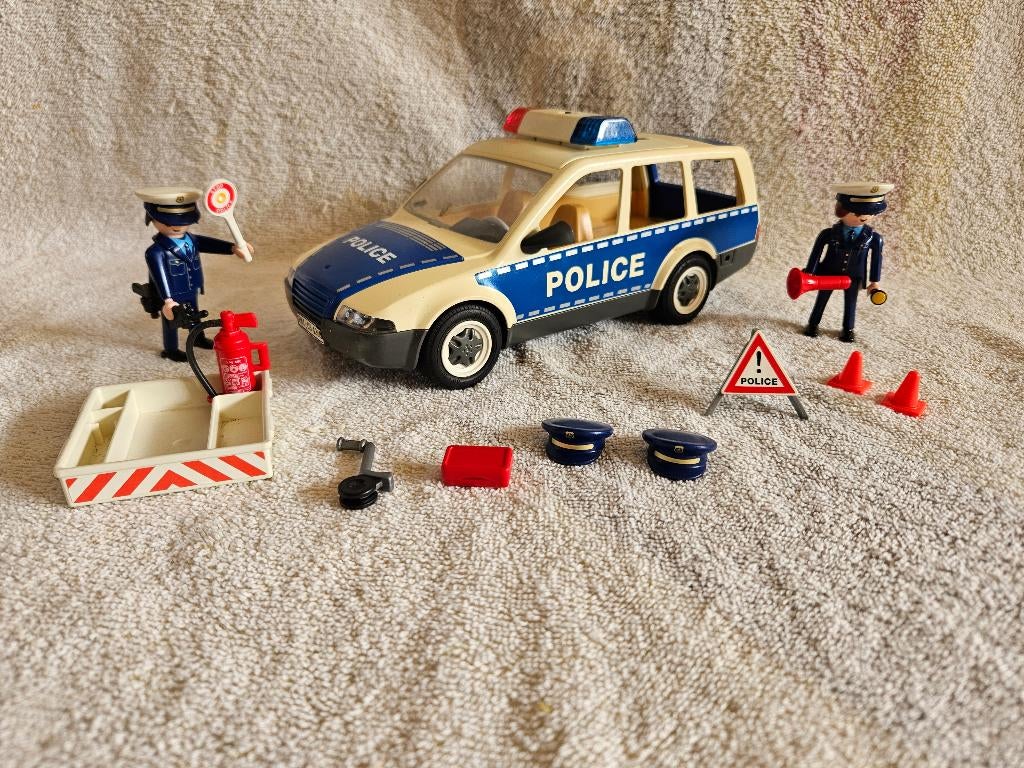 Playmobil politie auto 4260, Ophalen of Verzenden, Gebruikt, Complete set