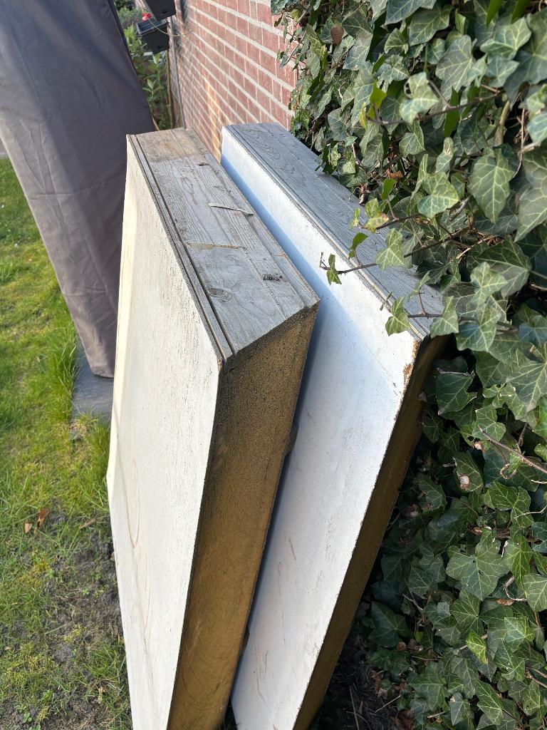 Dakplaat, Doe-het-zelf en Verbouw, Platen en Panelen, Ophalen, Gebruikt, Hout, 100 mm of meer