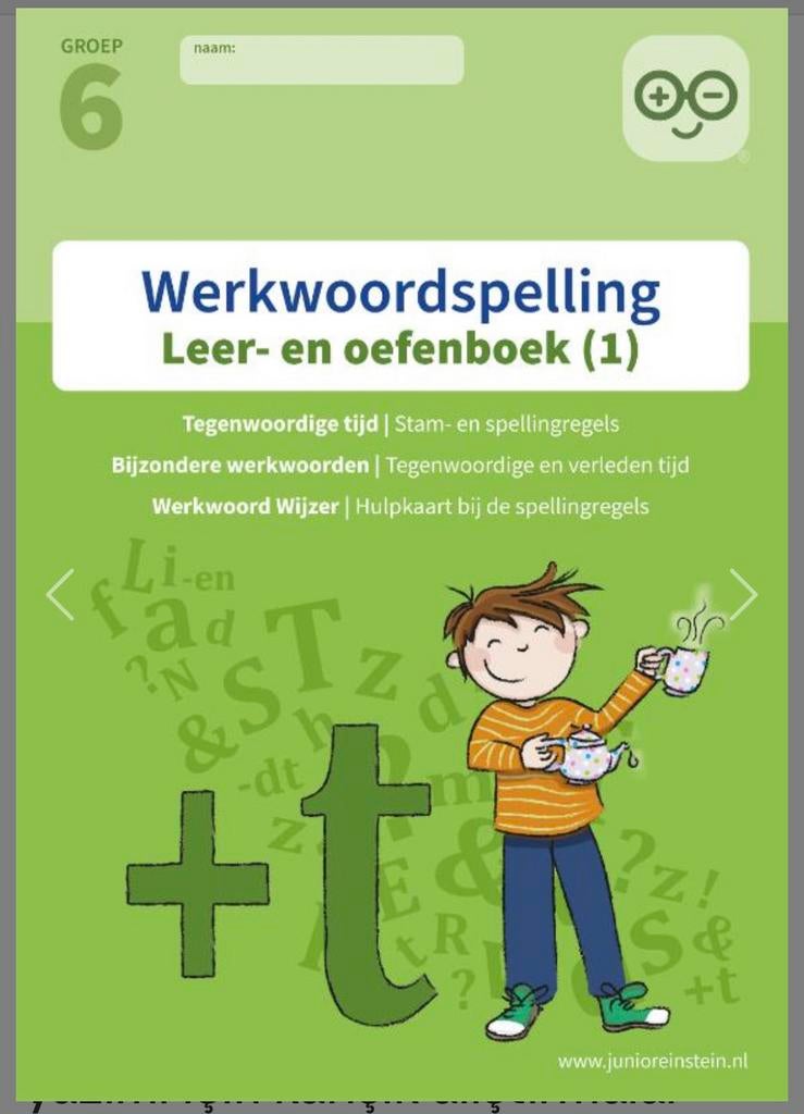 Werkwoordenspelling Groep 6, Ophalen, Zo goed als nieuw, Overige niveaus, Nederlands