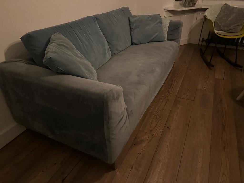 bank merk Zuiver, Gebruikt, 150 tot 200 cm, Driepersoons, 75 tot 100 cm