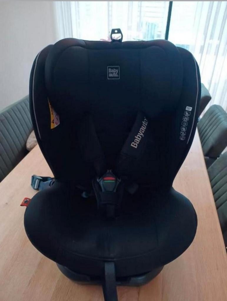 Babyauto autostoeltje 0-36 kg draaibaar, Kinderen en Baby's, Autostoeltjes, Verstelbare rugleuning, Autogordel, Zo goed als nieuw