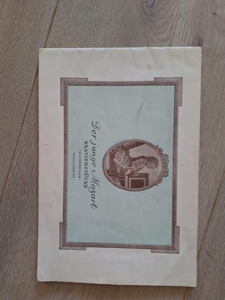 Der junge Mozart  -  Klavierstücke, Muziek en Instrumenten, Bladmuziek, Gebruikt, Klassiek, Ophalen of Verzenden, Artiest of Componist