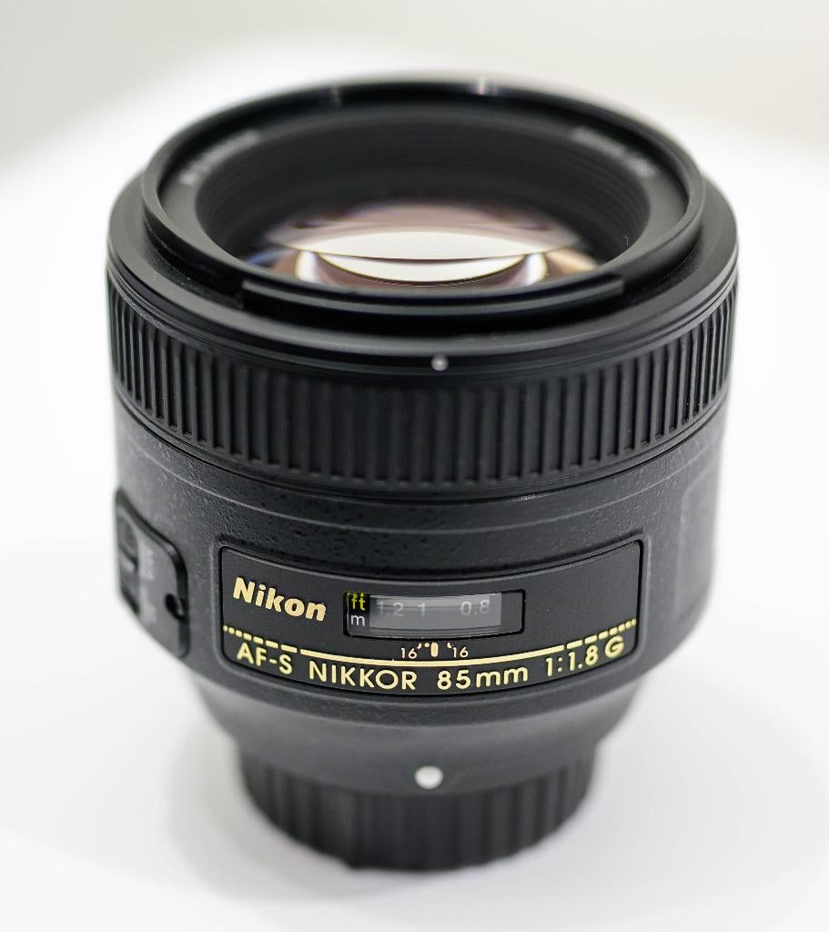 Nikon AF‑S 85mm f/1.8G (z.g.a.n), Verzenden, Zo goed als nieuw, Telelens