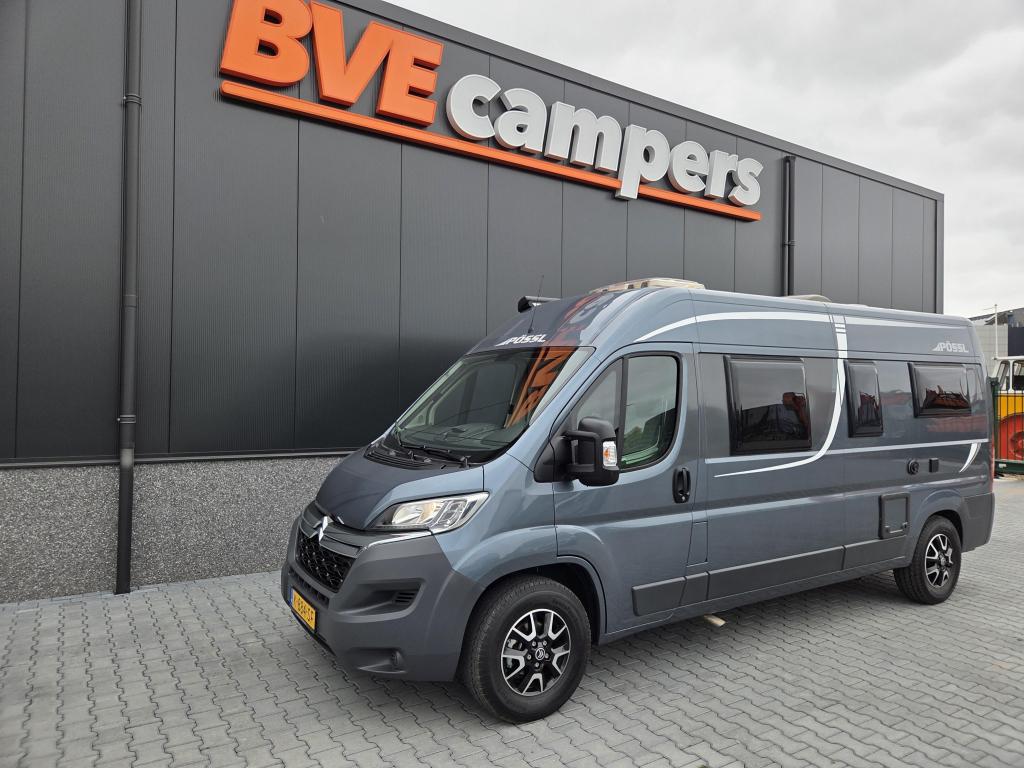 Pössl 2 Win 600 Softclose, Caravans en Kamperen, Campers, Koelkast, Buscamper of Camperbus, Verwarmde buitenspiegels, Pössl