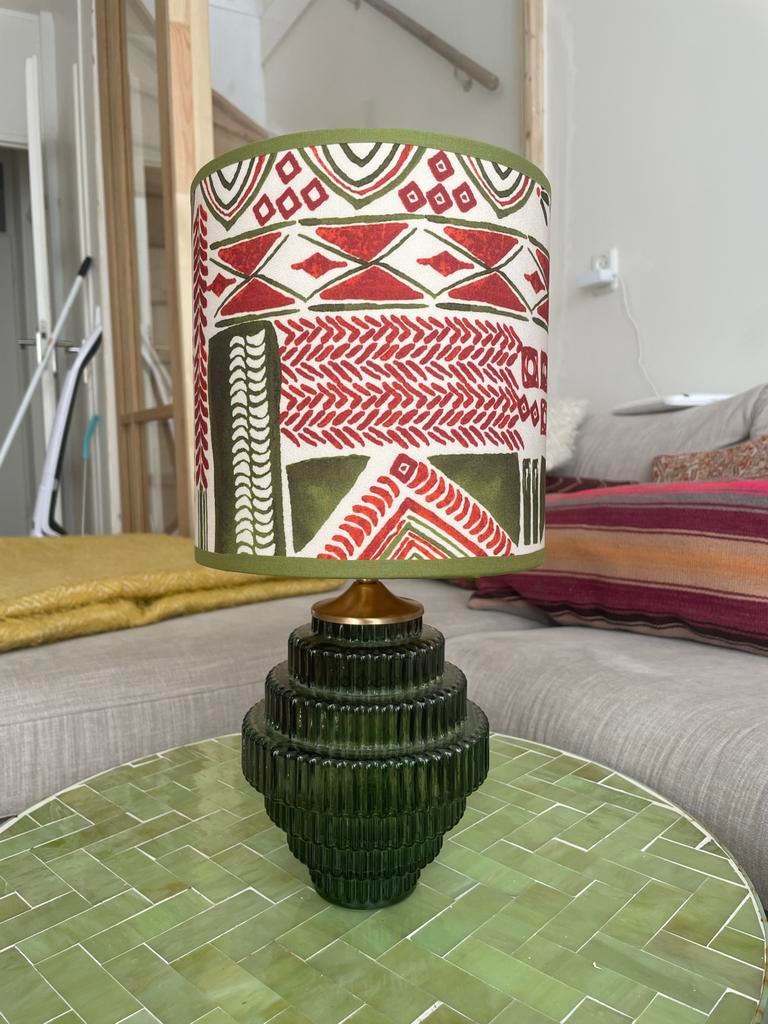 Handgemaakte snoerloze tafellamp, Huis en Inrichting, Lampen | Tafellampen, Ophalen of Verzenden, Minder dan 50 cm, Studio Limonada