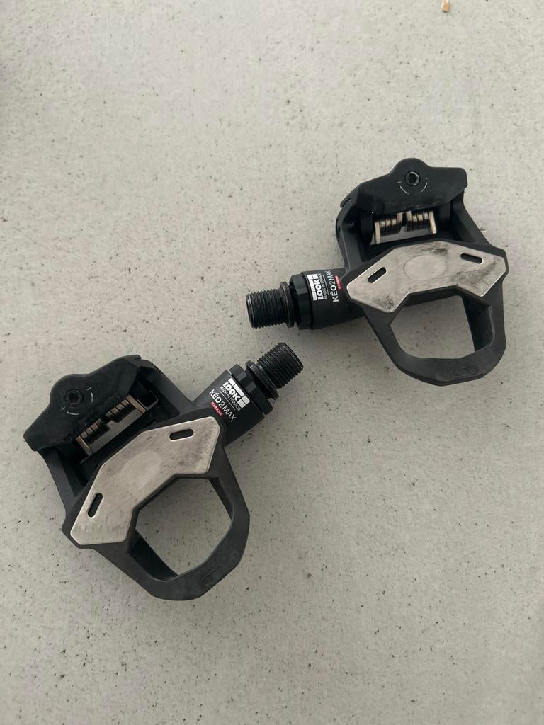 Look Keo Max pedalen - Gebruikt, Fietsen en Brommers, Fietsonderdelen, Gebruikt, Kunststof, Racefiets, Ophalen