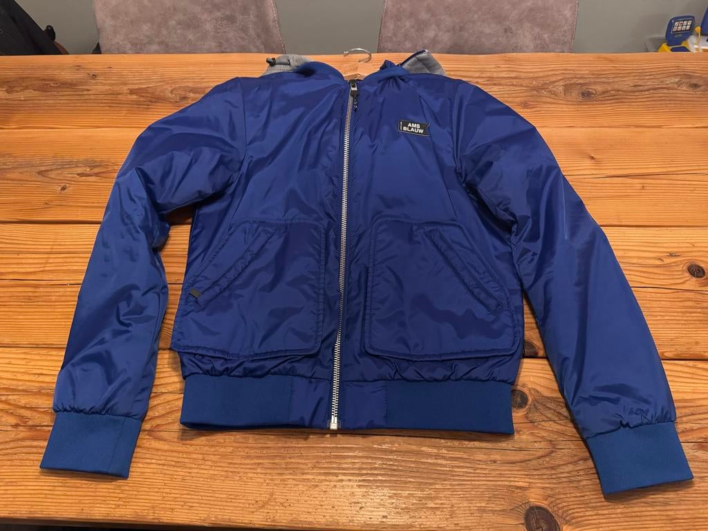 Scotch & Soda zomerjack maat S, Kleding | Heren, Ophalen of Verzenden, Nieuw, Maat 46 (S) of kleiner, Blauw