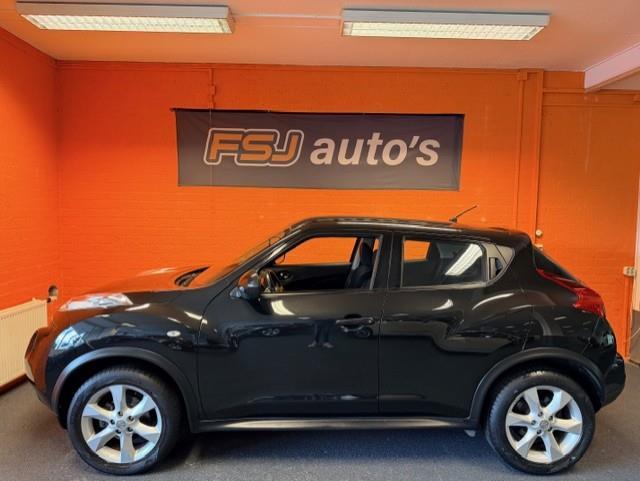 Nissan Juke 1.6 / ACENTA-ECO / AIRCO / TOPSTAAT!, Voorwielaandrijving, Euro 5, Stof, Zwart