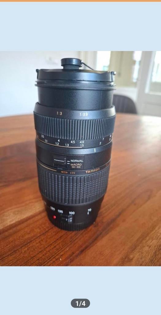 Tamron 70-300mm f/4-5.6 Di LD Macro 1:2 lens Canon EF /S, Audio, Tv en Foto, Fotografie | Lenzen en Objectieven, Ophalen of Verzenden