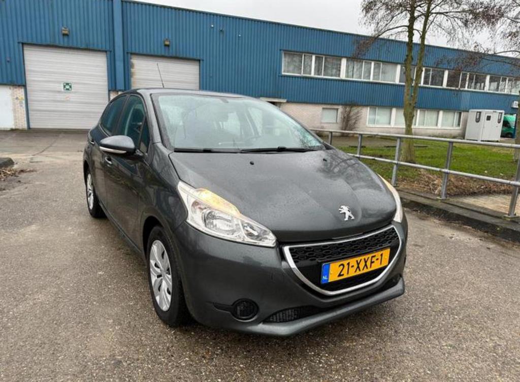 Peugeot 208 1.2 VTi 82PK 5D (102g) 2012 Grijs, Auto's, Voorwielaandrijving, Stof, 1199 cc, USB