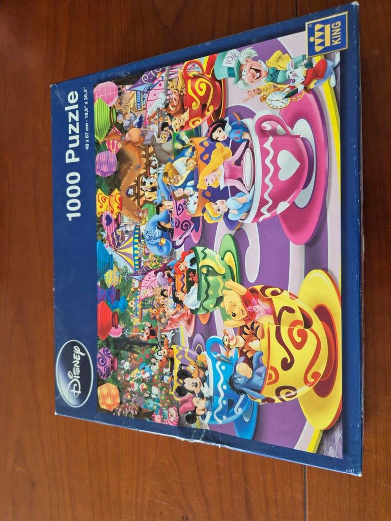 King Disney puzzel 1000 stukjes - Compleet, Ophalen of Verzenden