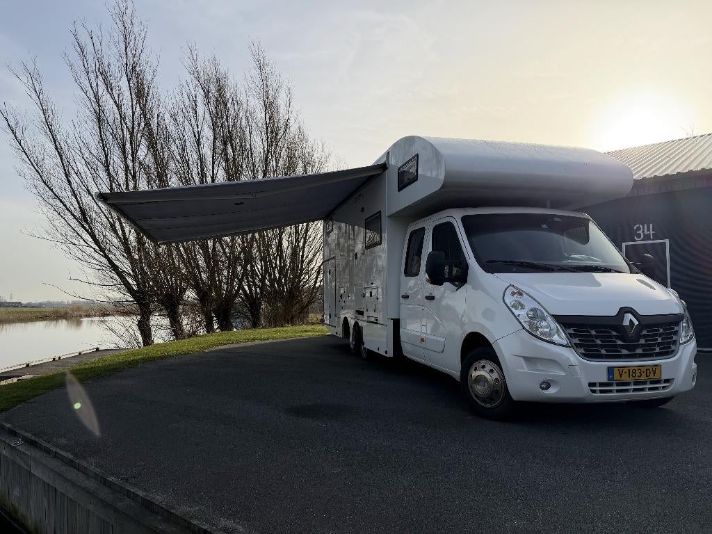 Renault Master Camper - Motorhome (2017), Caravans en Kamperen, Campers, Overige merken, Alkoof, Bedrijf, Elektrische ramen