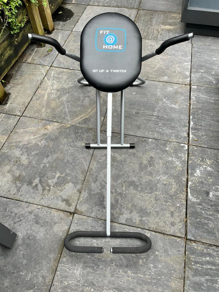 Verstelbaar buikspier apparaat - Fit @ Home Sit Up & Twister, Sport en Fitness, Fitnessmaterialen, Ophalen of Verzenden, Gebruikt